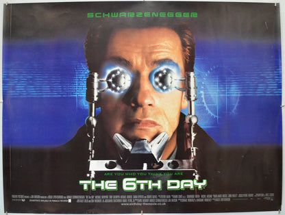 The 6th Day - Original Quad Poster - Film Poster - Movie Poster