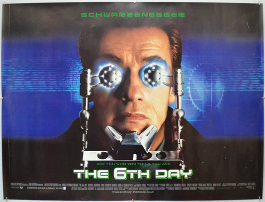 The 6th Day - Original Quad Poster - Film Poster - Movie Poster