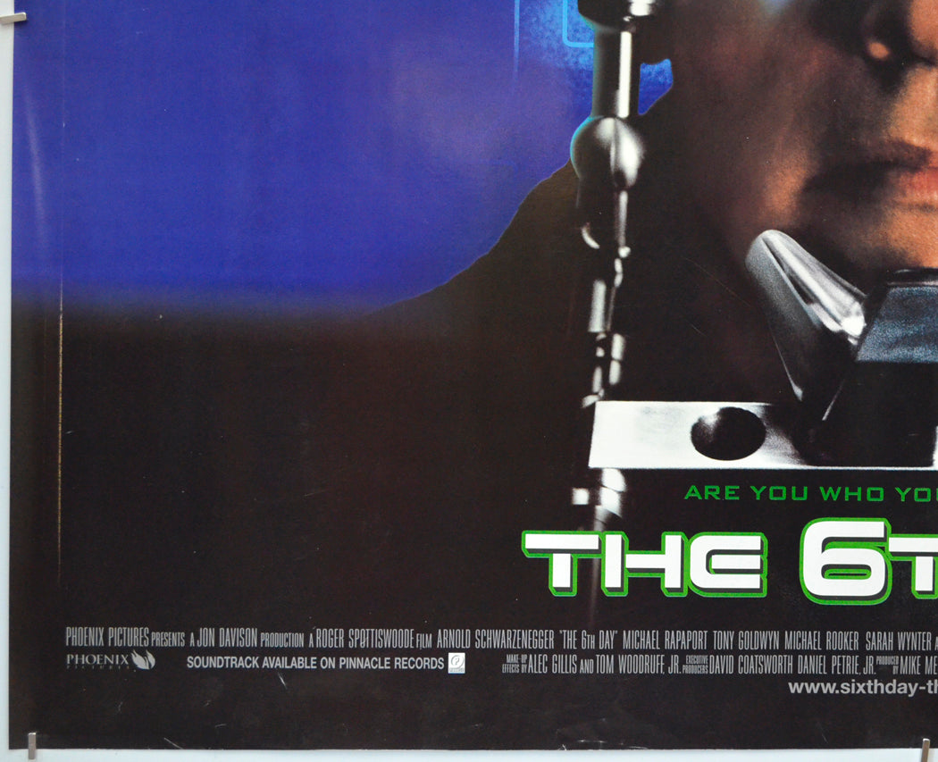 THE 6TH DAY (Bottom Left) Cinema Quad Movie Poster 