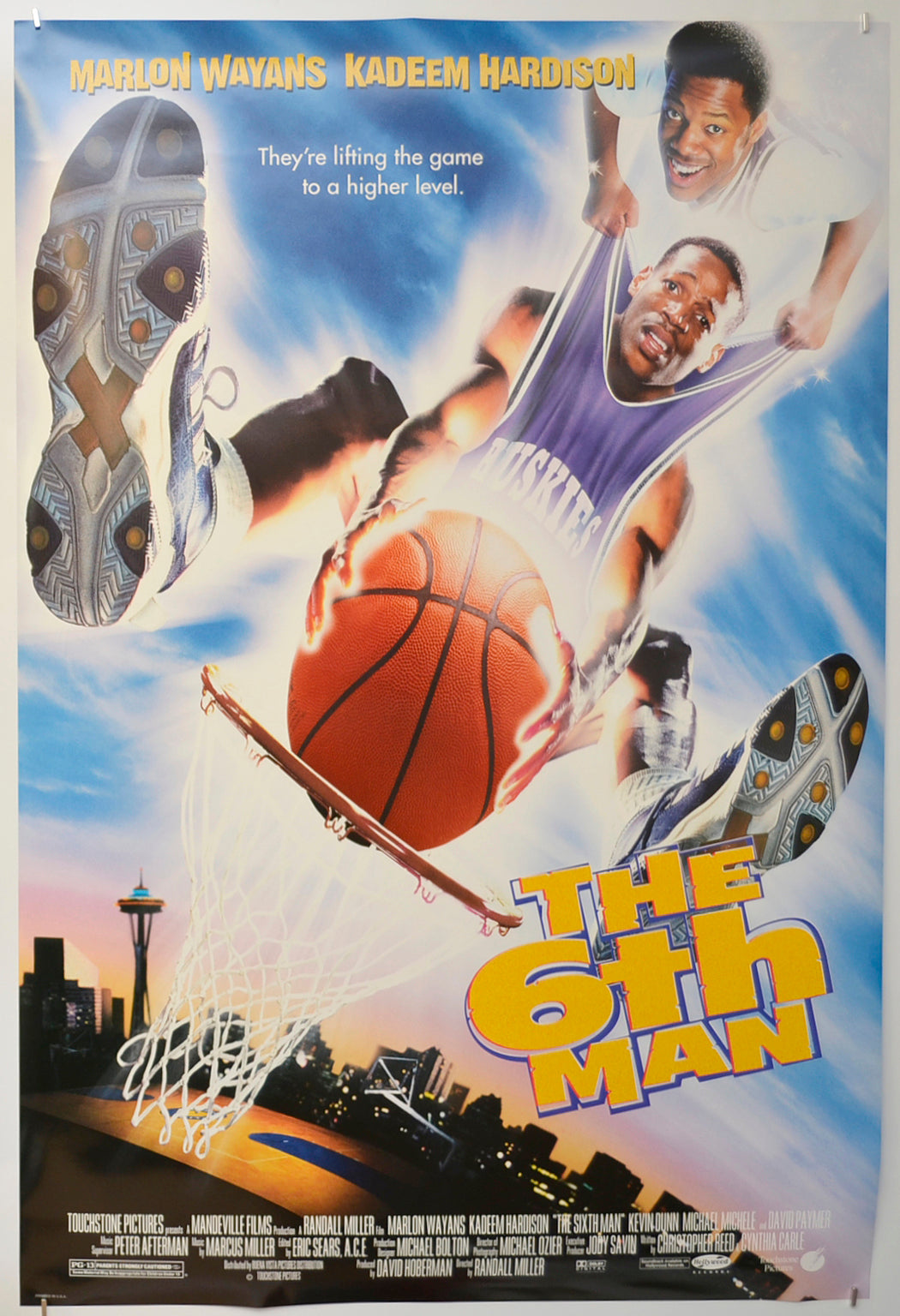 The 6th Man  Original One Sheet Poster - Film Poster - Movie Poster