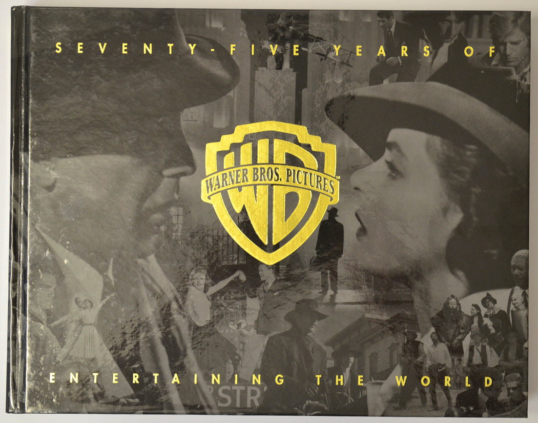 75 Years Of Warner Bros. Pictures Entertaining The World 330 page Hardcover Book 