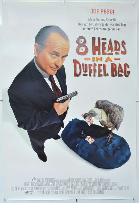 8 Heads In A Duffel Bag Original One Sheet Poster - Film Poster - Movie Poster