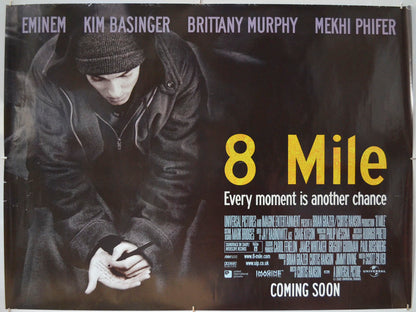 8 Mile  Original Quad Poster - Film Poster - Movie Poster