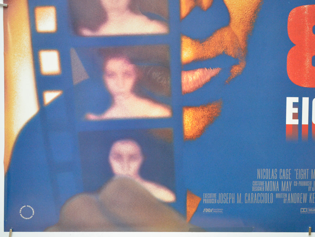 8MM (Bottom Left) Cinema Quad Movie Poster 