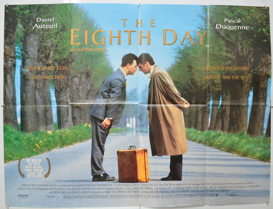 The Eighth Day (a.k.a. Le huitième jour)  Original Quad Poster - Film Poster - Movie Poster