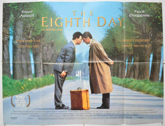 The Eighth Day (a.k.a. Le huitième jour)  Original Quad Poster - Film Poster - Movie Poster