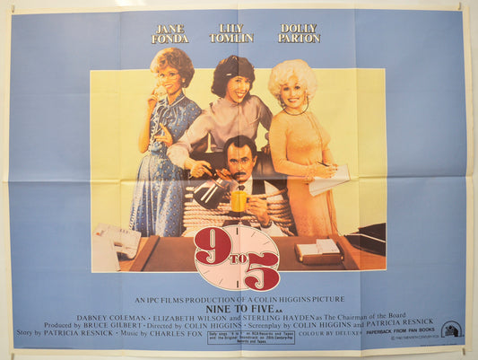 Nine To Five  (a.k.a. 9 to 5) Original Quad Poster - Film Poster - Movie Poster  