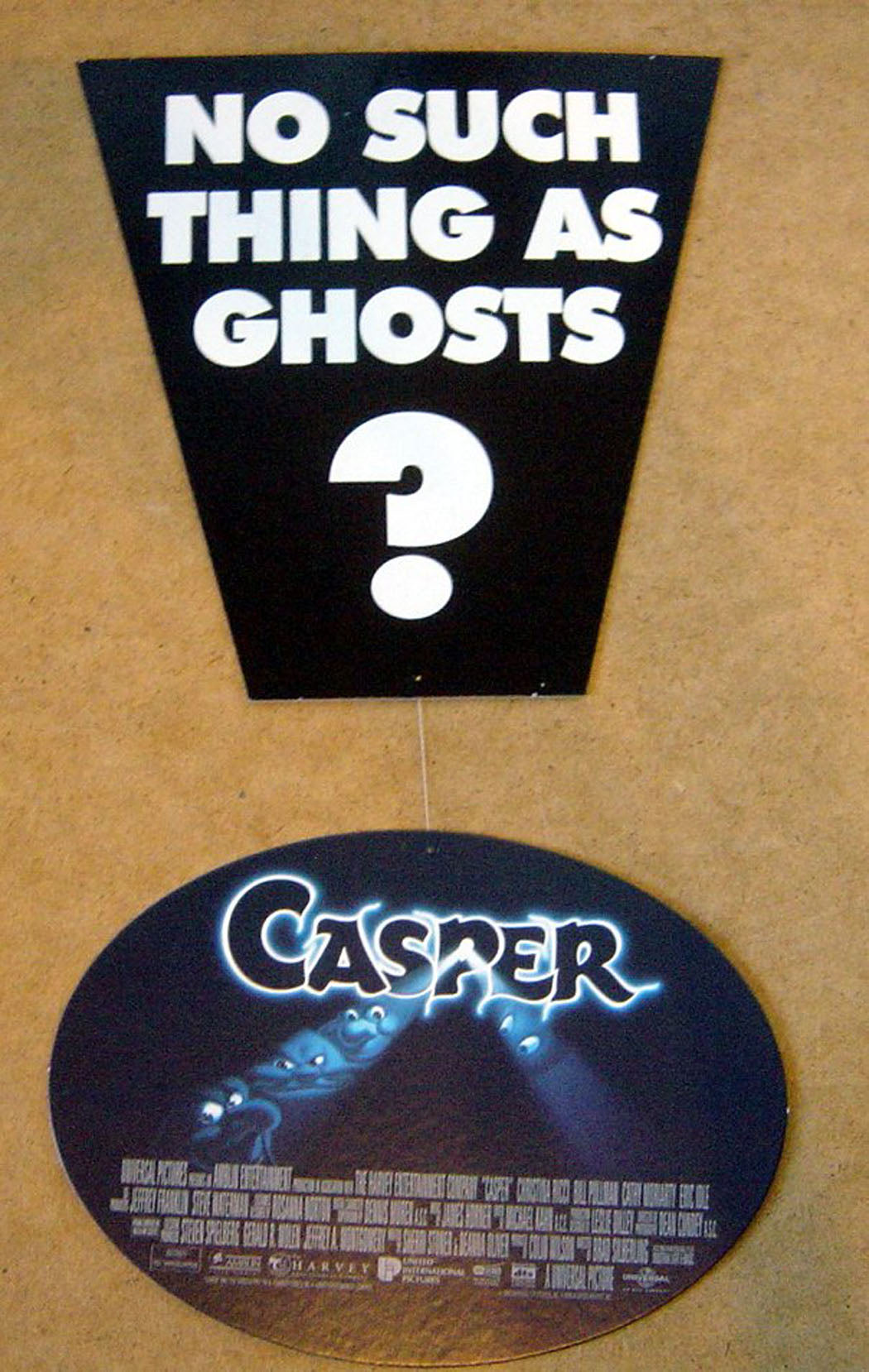 Casper  Thick Card Hanging Mobile Display 