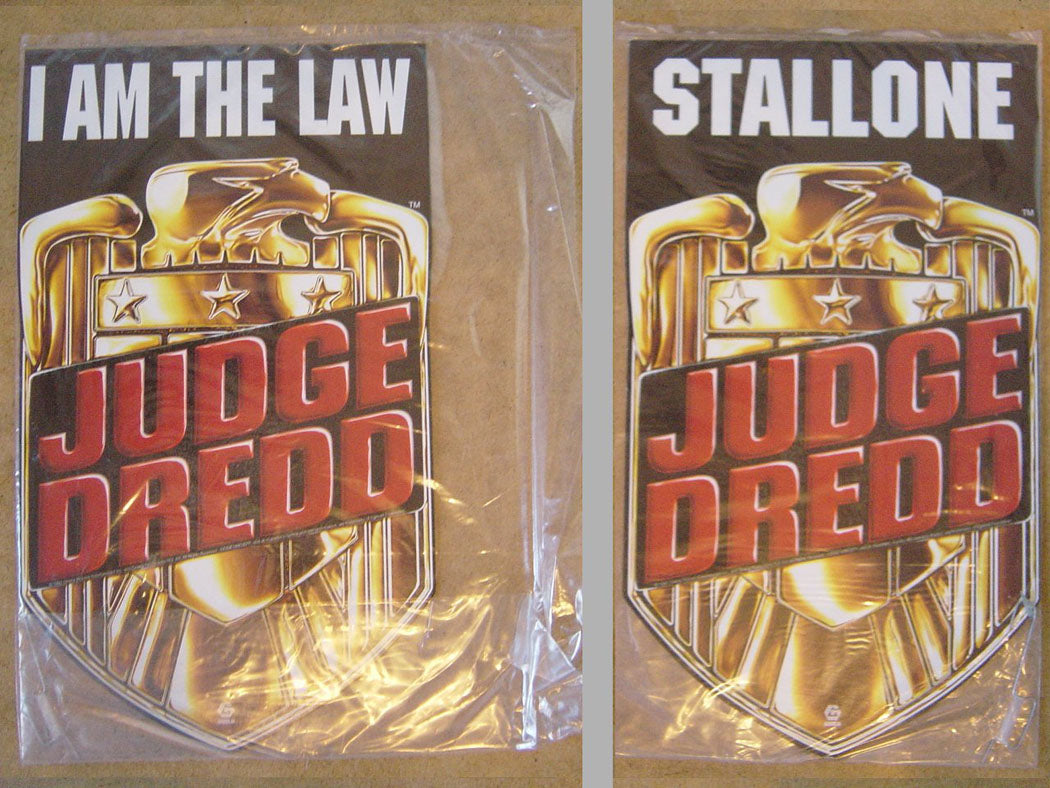 Judge Dredd  Thick Card Hanging Mobile Display 