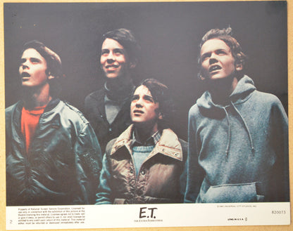 E.T. THE EXTRA TERRESTRIAL (Card 2) Cinema Set of Colour FOH Stills / Lobby Cards 