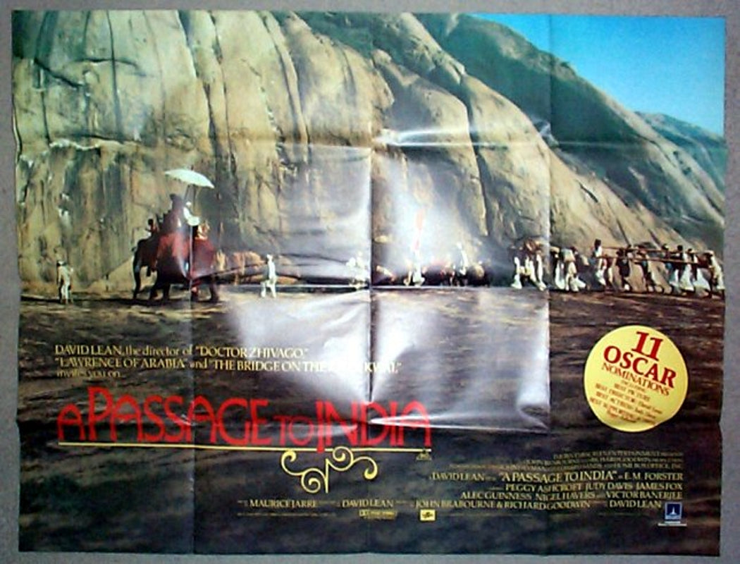 A PASSAGE TO INDIA  Original Quad Movie Poster  