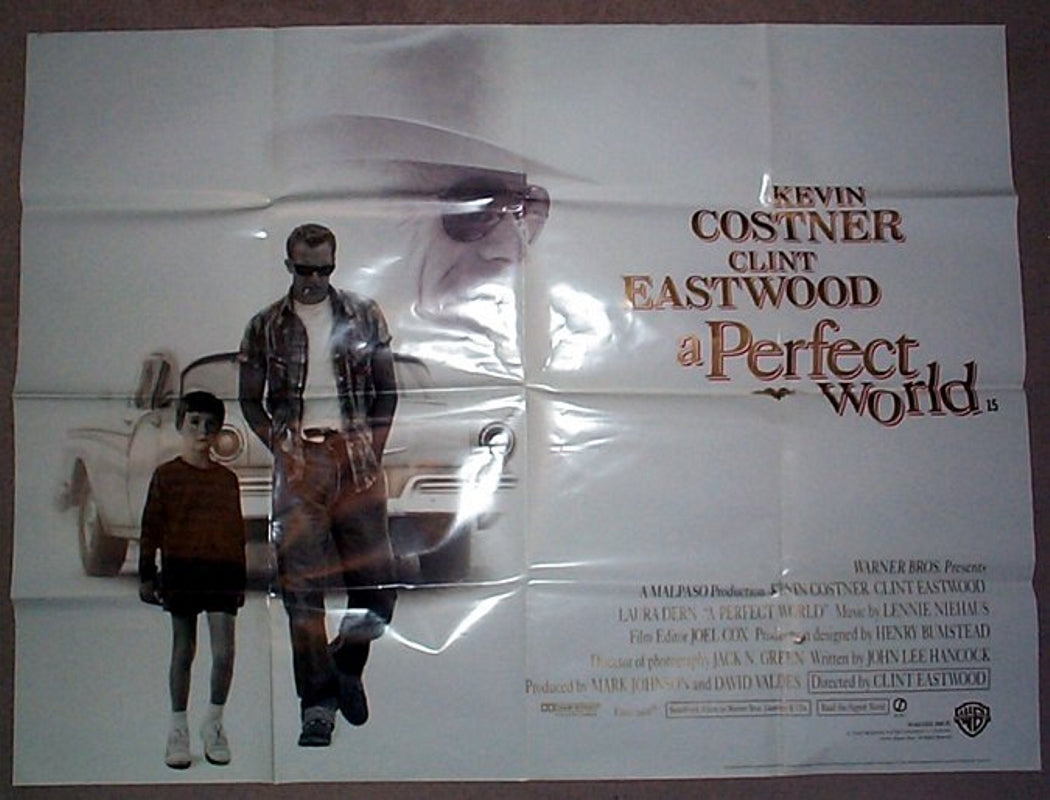 A PERFECT WORLD  Original Quad Movie Poster  