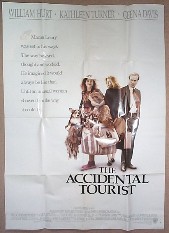 The Accidental Tourist  One Sheet Movie Poster