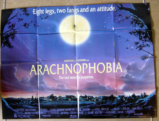 Arachnophobia  Original Quad Movie Poster  