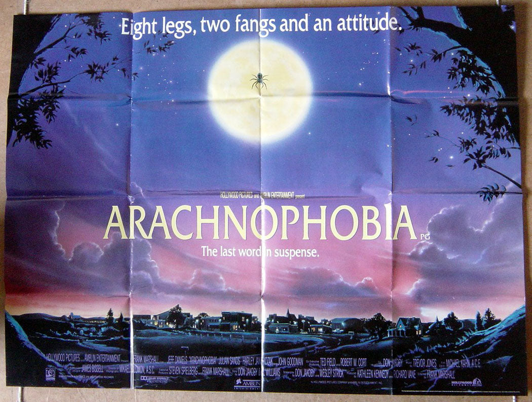 Arachnophobia  Original Quad Movie Poster  