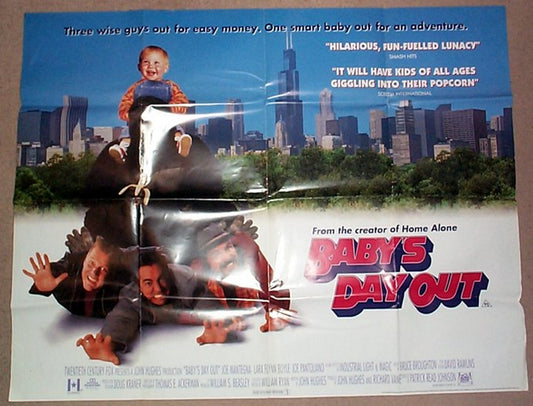 Baby's Day Out  Original Quad Movie Poster  