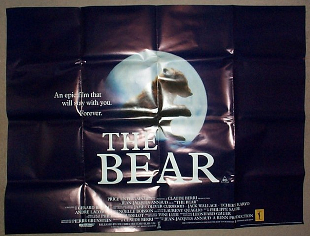 The Bear  Original Quad Movie Poster  