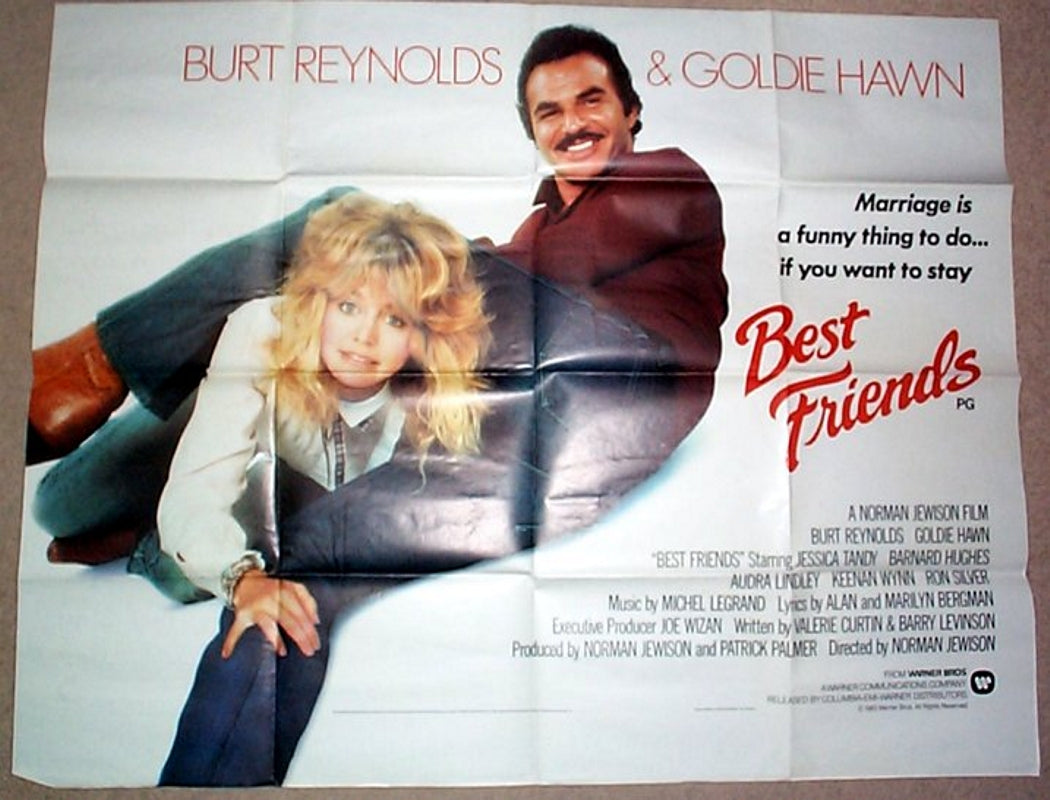 BEST FRIENDS  Original Quad Movie Poster  