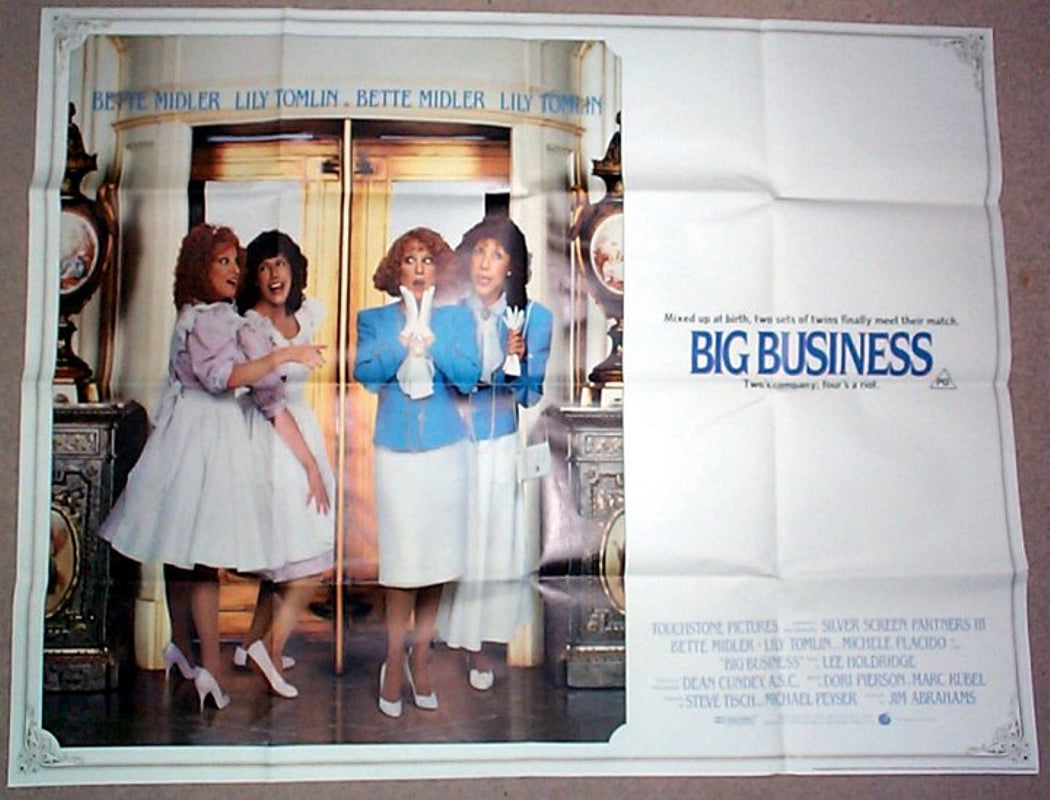 Big Business  Original Quad Movie Poster  