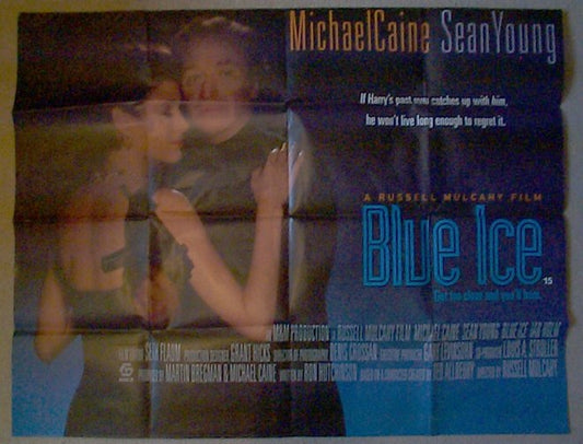 Blue Ice  Original Quad Movie Poster  