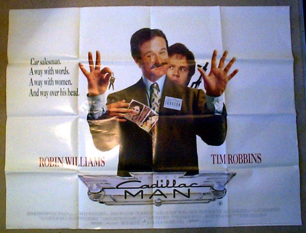 Cadillac Man  Original Quad Movie Poster  