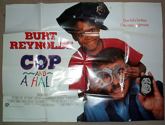 Cop And A Half  Original Quad Movie Poster  