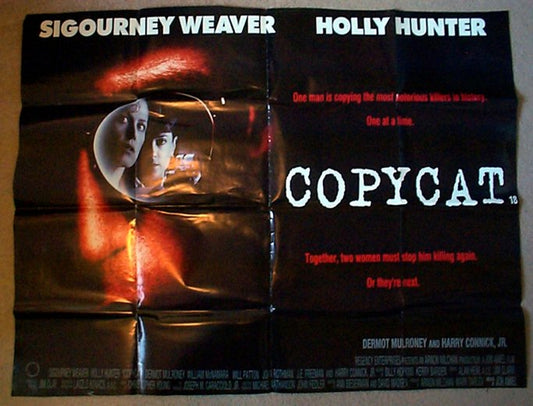 Copycat  Original Quad Movie Poster  