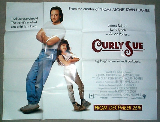 Curly Sue  Original Quad Movie Poster  