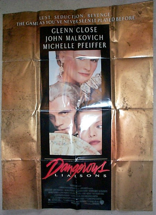 Dangerous Liaisons  One Sheet Movie Poster