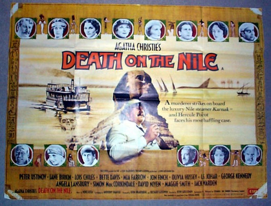 Death On The Nile Original British Quad Poster - Movie Poster