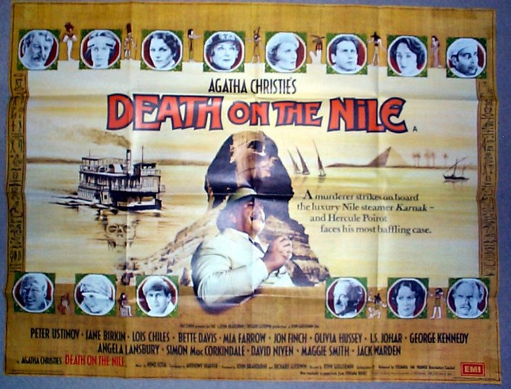 Death On The Nile Original British Quad Poster - Movie Poster