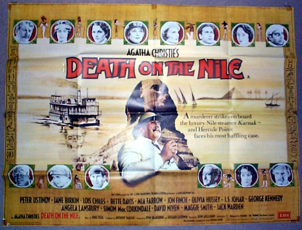 Death On The Nile Original British Quad Poster - Movie Poster