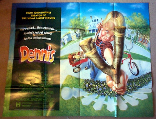 Dennis  Original Quad Movie Poster  