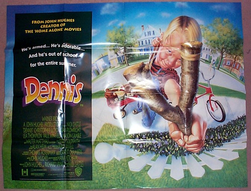 Dennis  Original Quad Movie Poster  