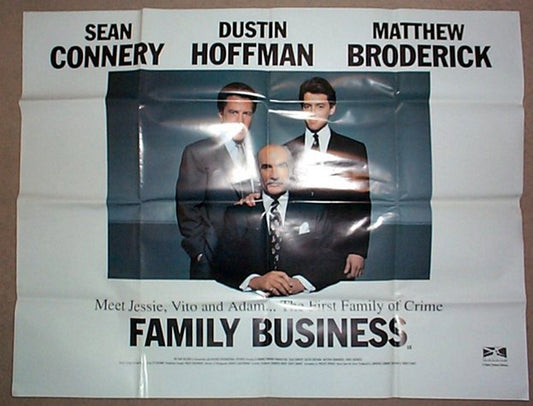 Family Business  Original Quad Movie Poster  