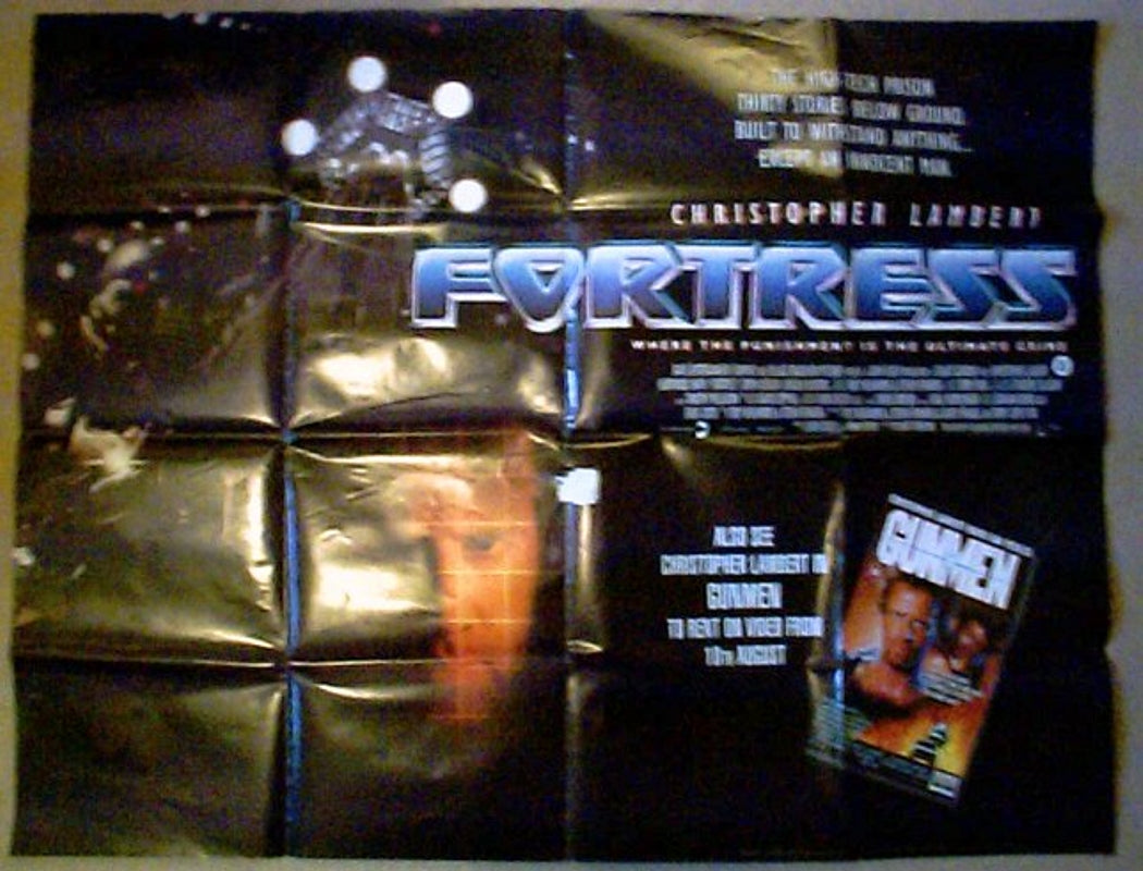 Fortress  Original Quad Movie Poster  