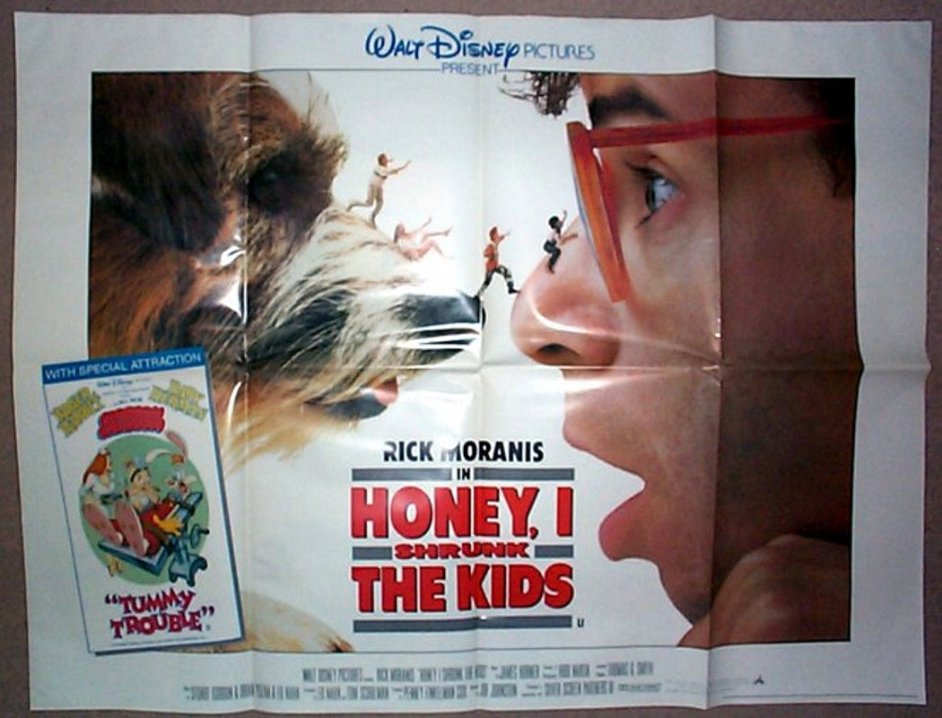 Honey, I Shrunk The Kids  Original Quad Movie Poster  