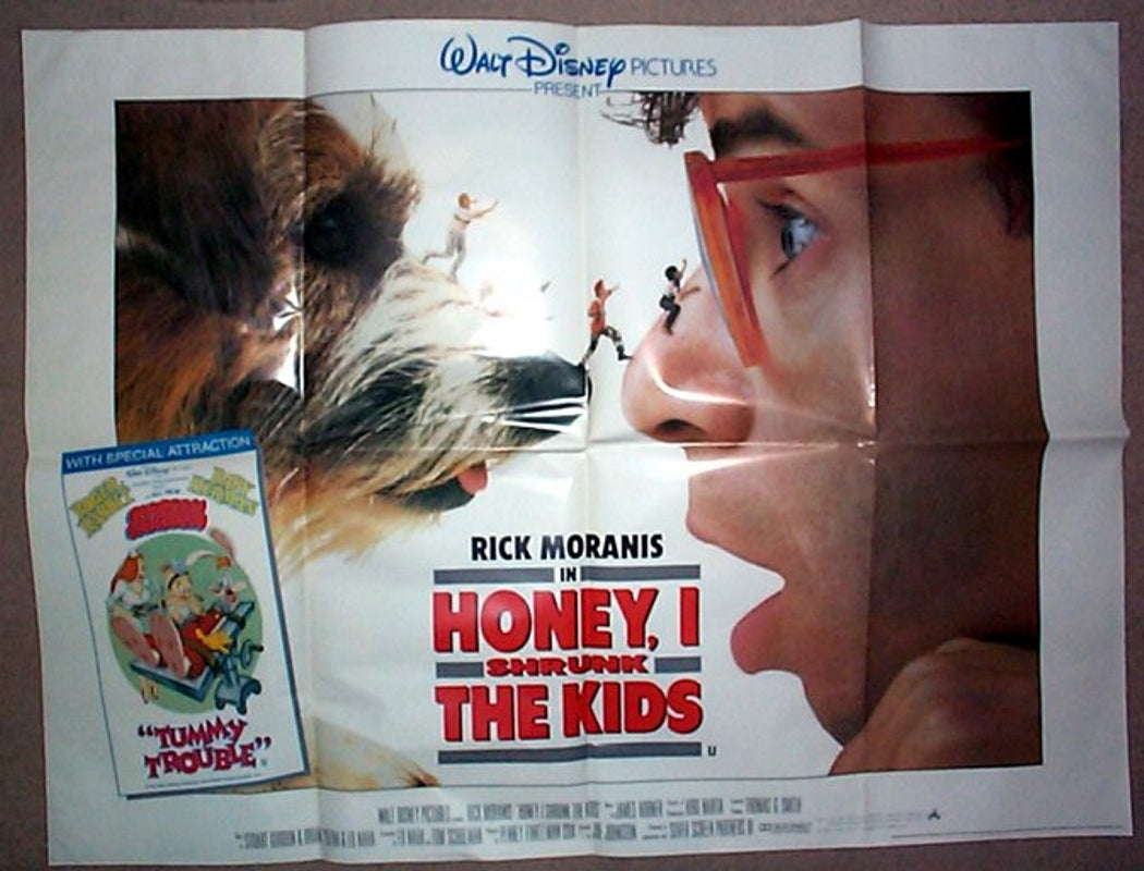 Honey, I Shrunk The Kids  Original Quad Movie Poster  