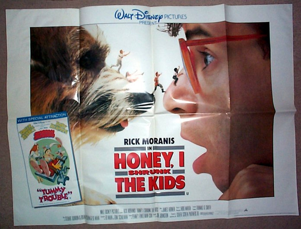 Honey, I Shrunk The Kids  Original Quad Movie Poster  