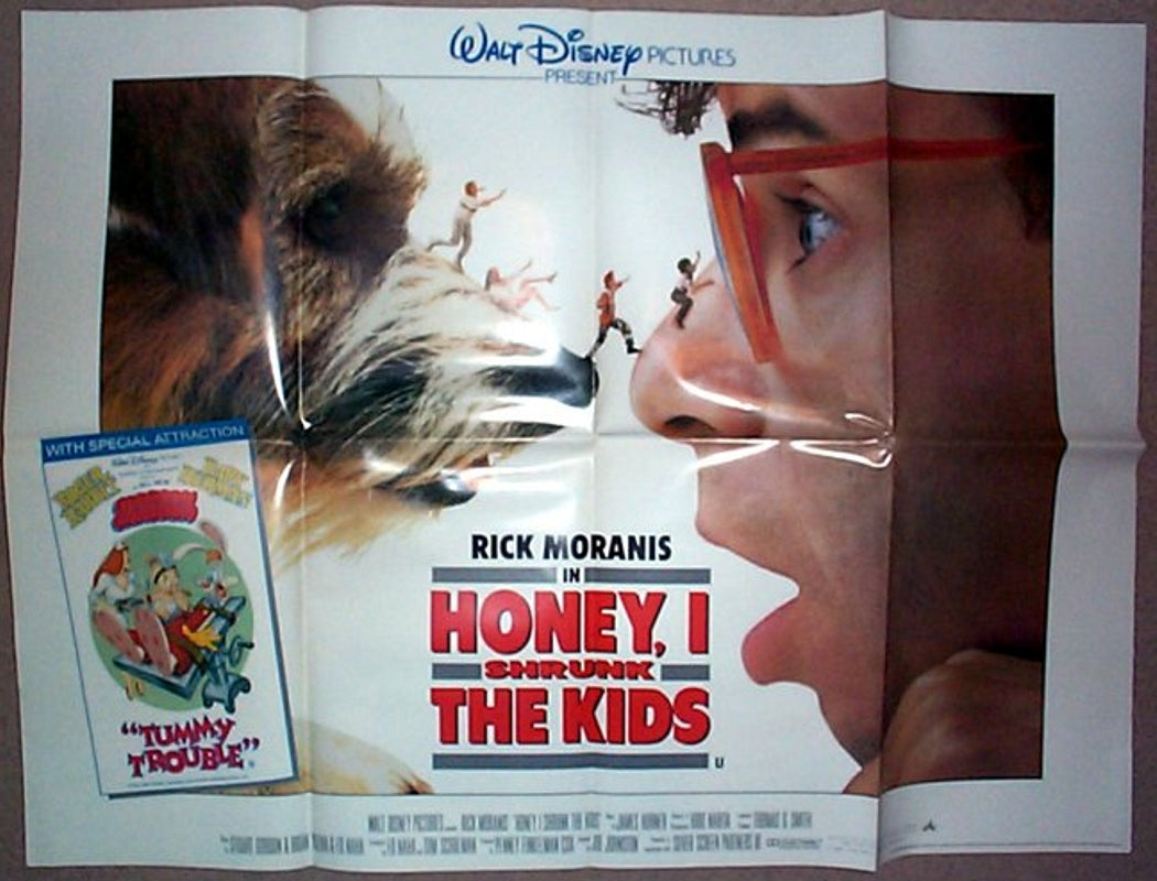 Honey, I Shrunk The Kids  Original Quad Movie Poster  