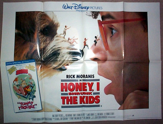 Honey, I Shrunk The Kids  Original Quad Movie Poster  