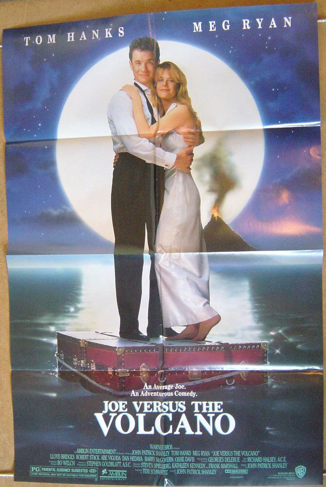 “Joe Versus The Volcano” One Sheet Movie Poster – pastposters
