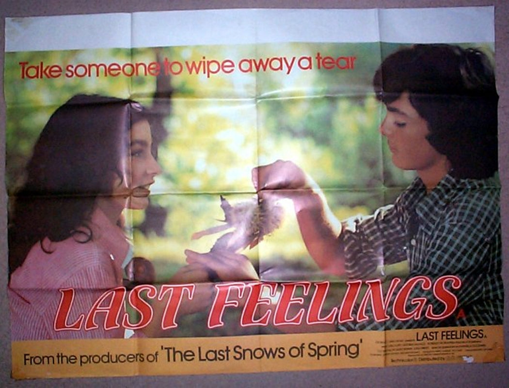 Last Feelings  Original Quad Movie Poster  