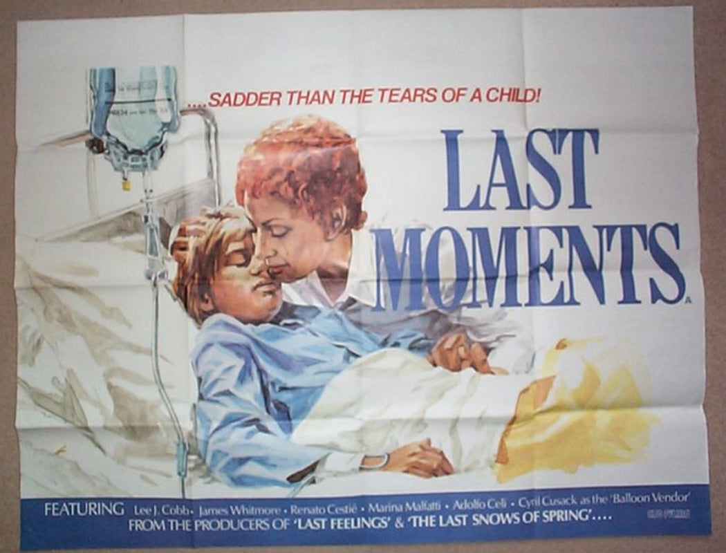 Last Moments (Il venditore di palloncini)  Original Quad Movie Poster  