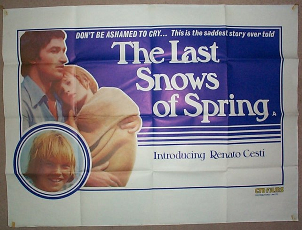 The Last Snows Of Spring  Original Quad Movie Poster  