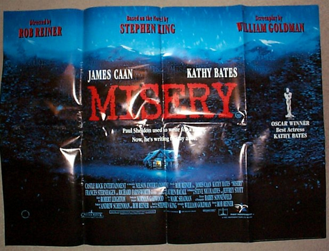 Misery  Original Quad Movie Poster  