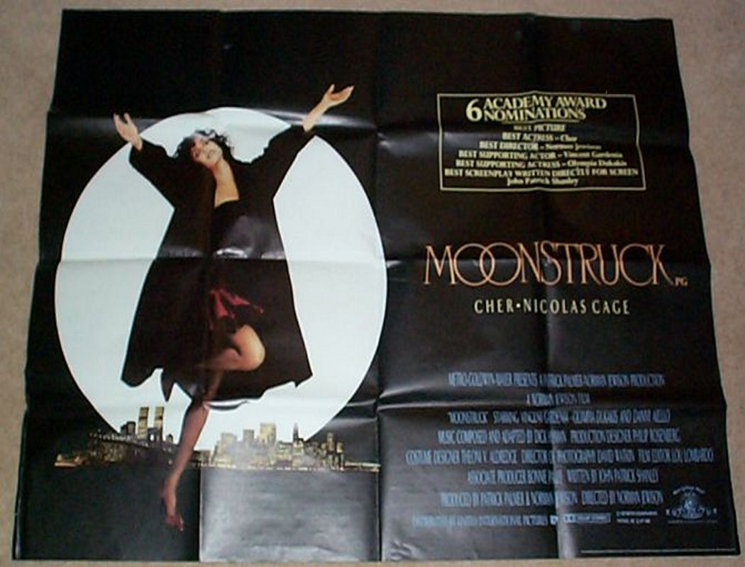 Moonstruck  Original Quad Movie Poster  