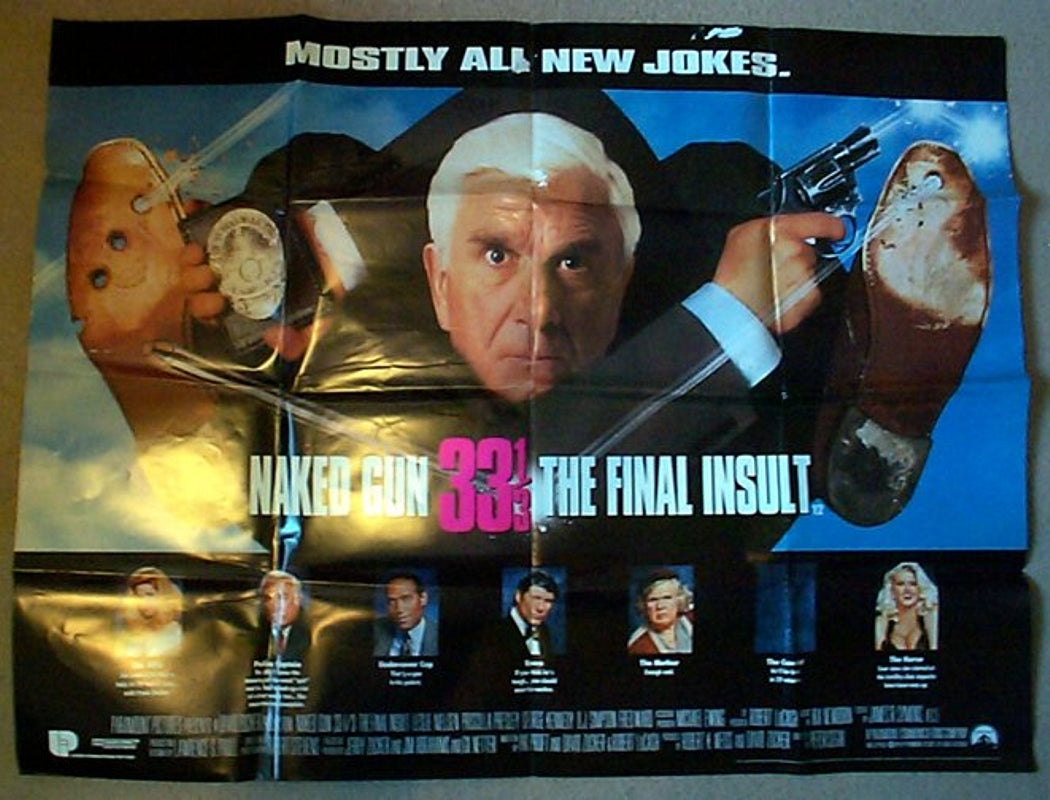 Naked Gun 3  Original Quad Movie Poster  