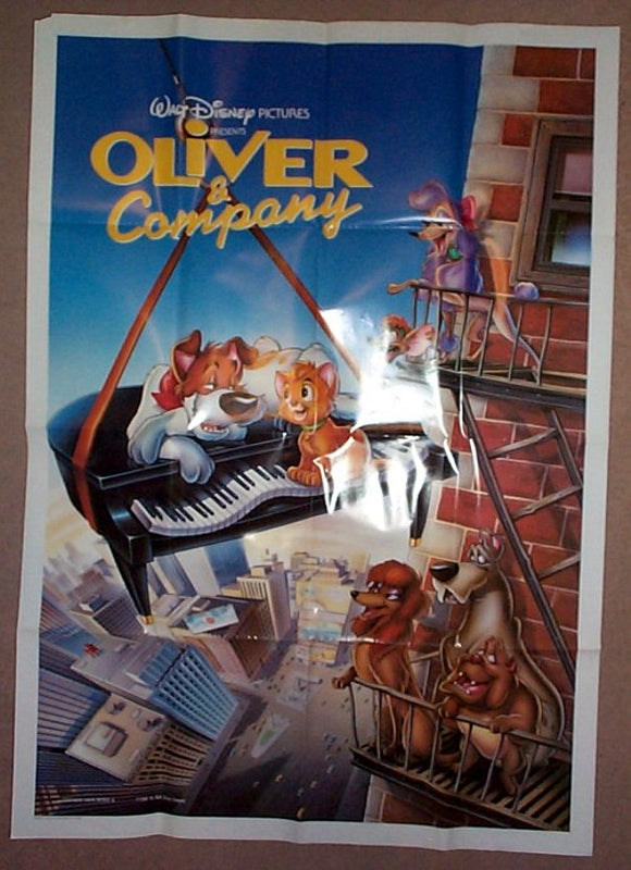 Oliver And Company One Sheet Movie Poster Pastposters oliver-and-company-one-sheet-movie-poster-pastposters