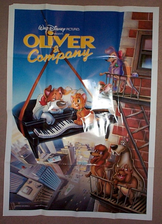 Oliver And Company  One Sheet Movie Poster